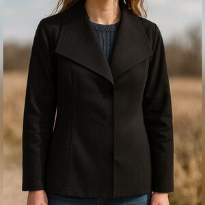 Vintage Victor Costa Occassion Black Oversized Blazer